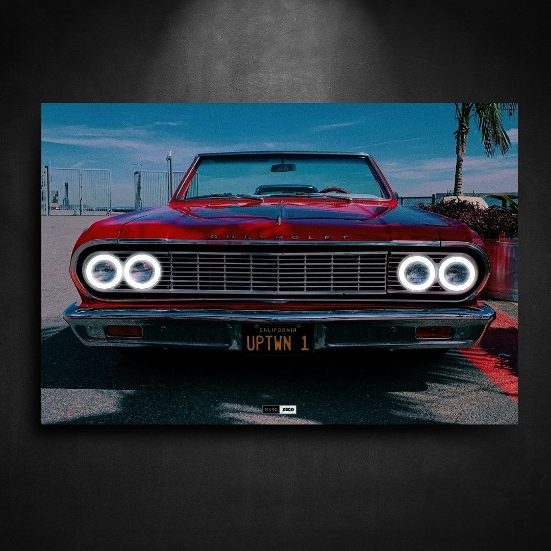 Tableau Néon Chevrolet Chevelle Cabriolet-Marodeco
