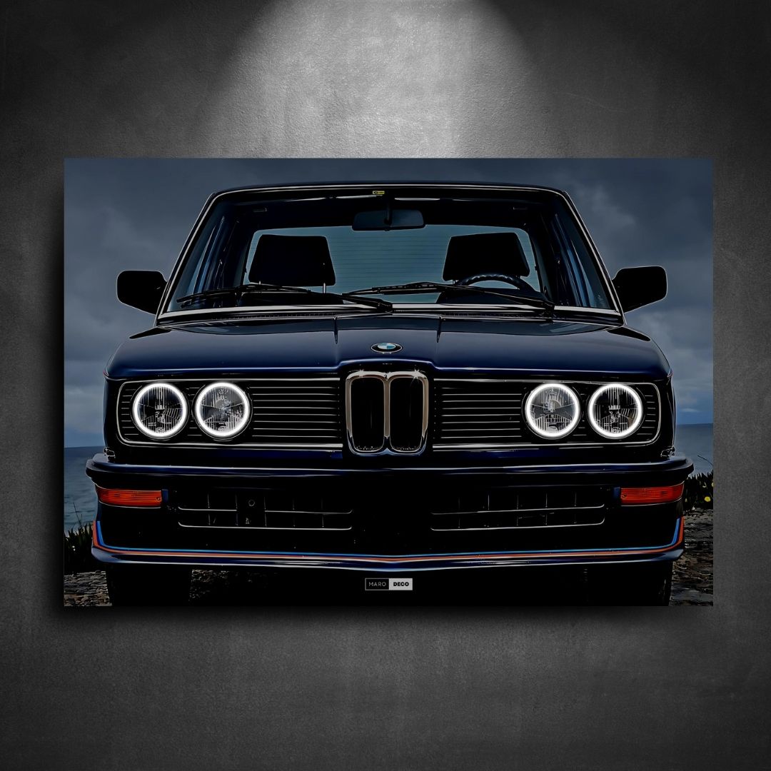 Tableau Néon BMW Série 5 (E12)-Marodeco