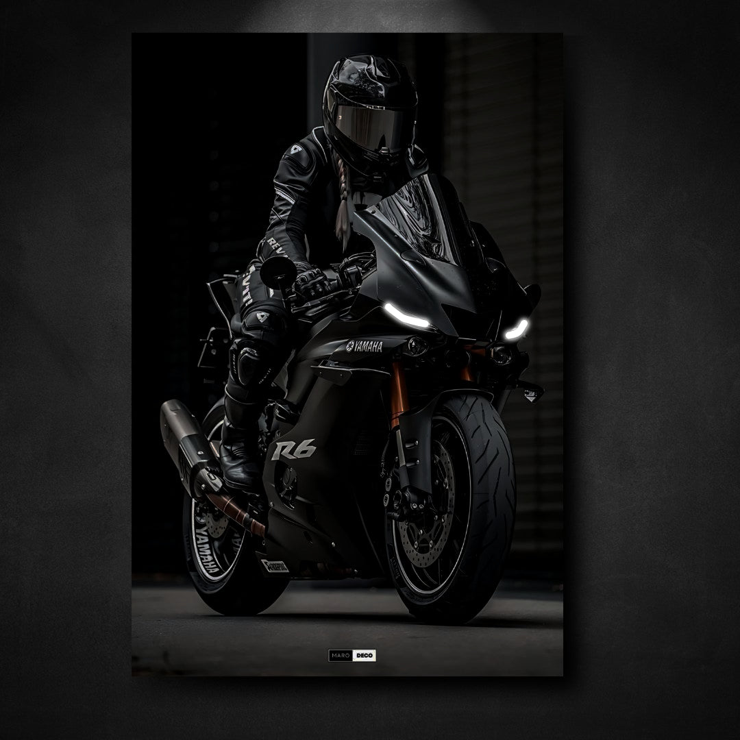 Tableau NÉON Yamaha YZF R6