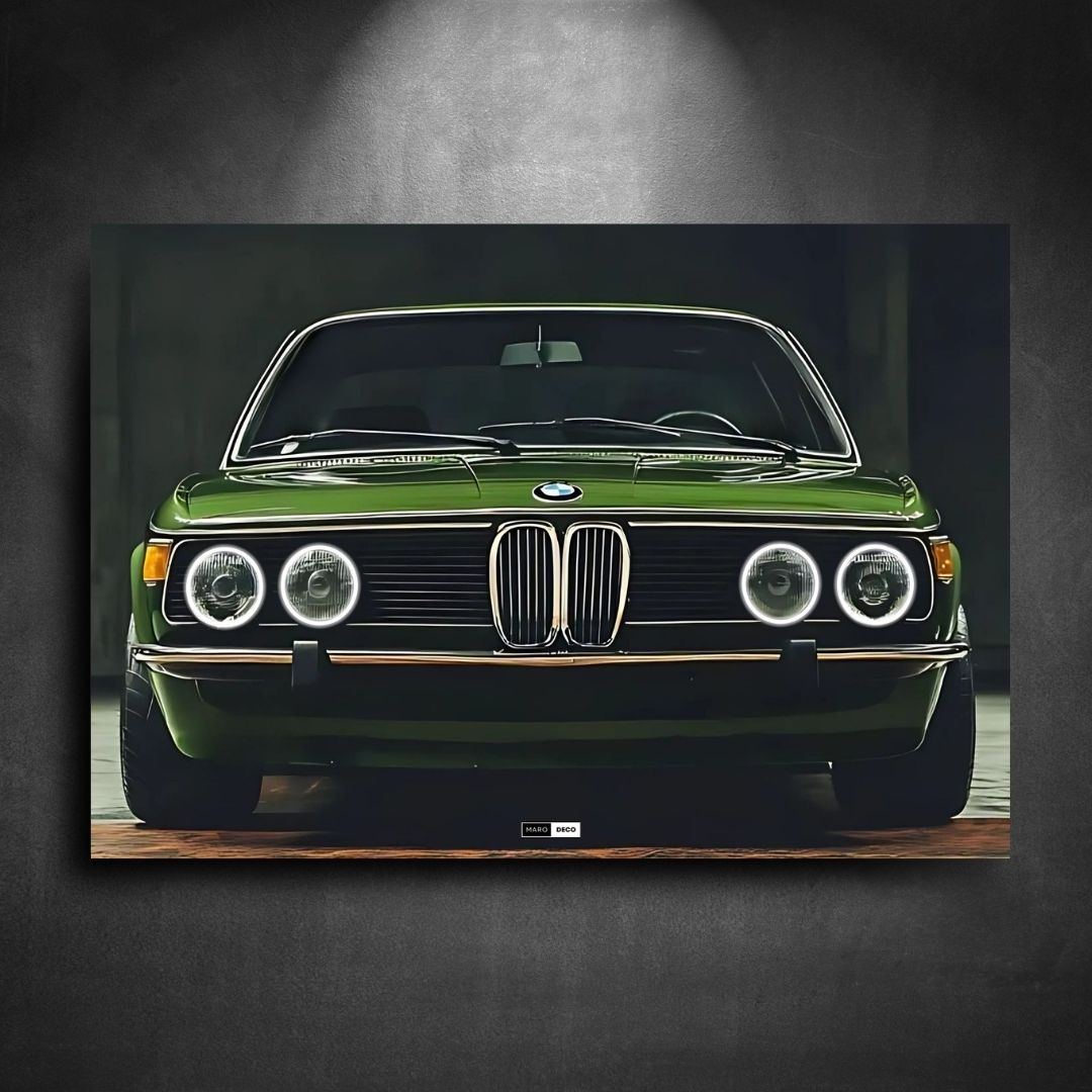 Tableau Néon BMW E9 Coupe-Marodeco