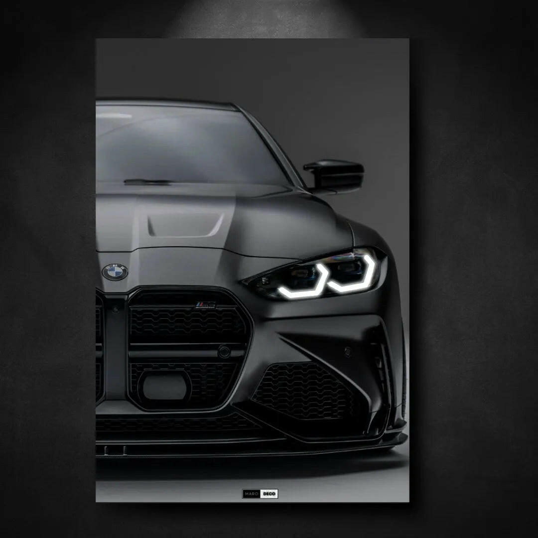 Tableau NÉON BMW M4 Competition - Marodeco