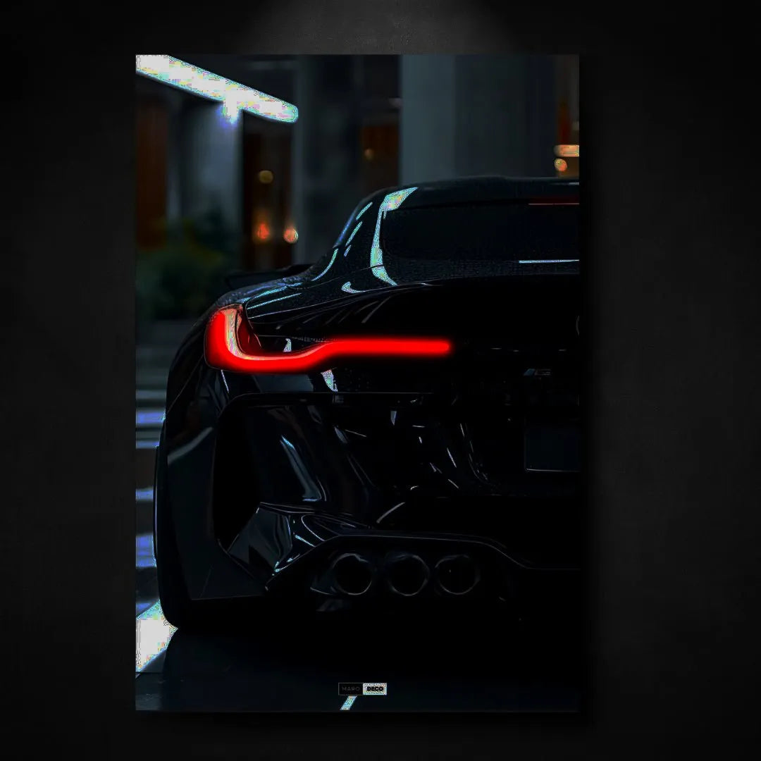 Tableau NÉON BMW M8 Competition - Marodeco