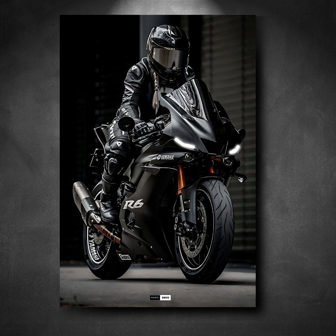 Tableau NÉON Yamaha YZF R6