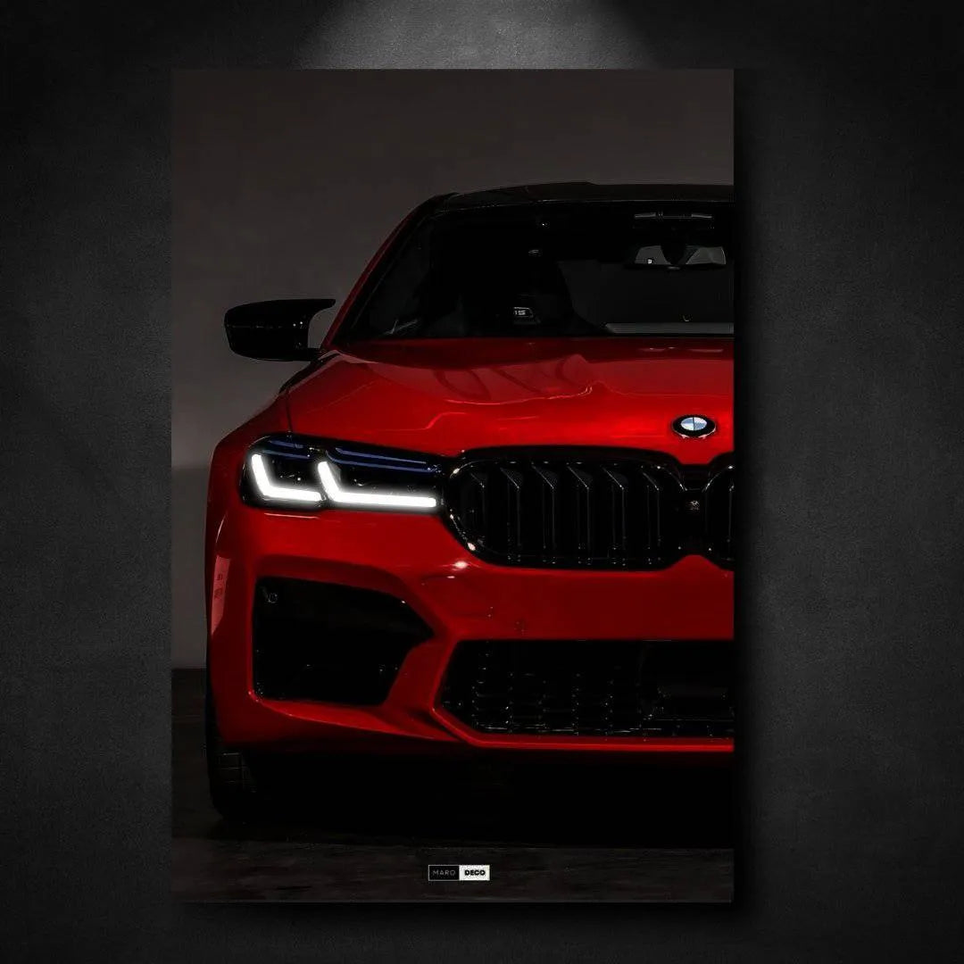 Tableau NÉON BMW M5 Competition - Marodeco