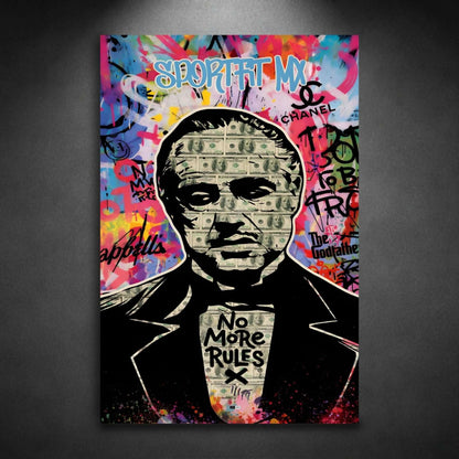 No More Rules | Art Mural Street Premium
