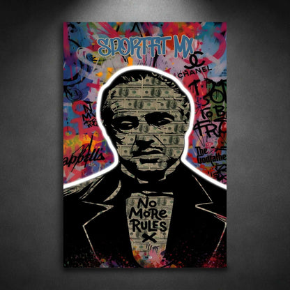 No More Rules | Art Mural Street Premium