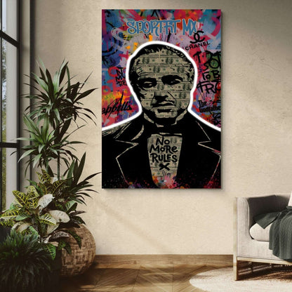 No More Rules | Art Mural Street Premium