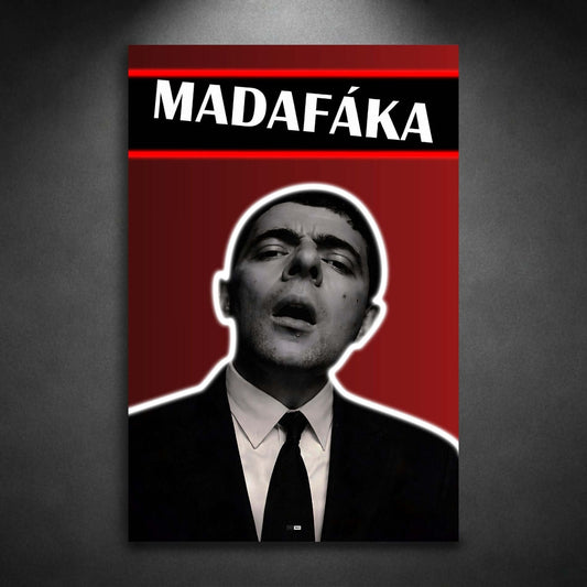 Red Mafia Portrait | Déco Underground Rouge