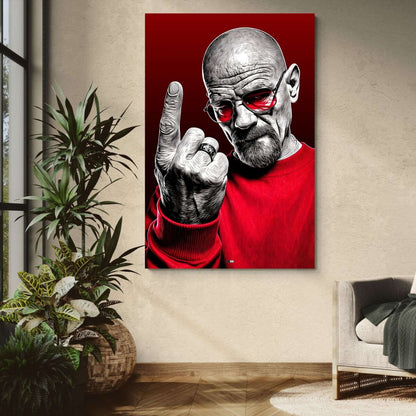 Red Rage Icon | Déco Rouge Sombre