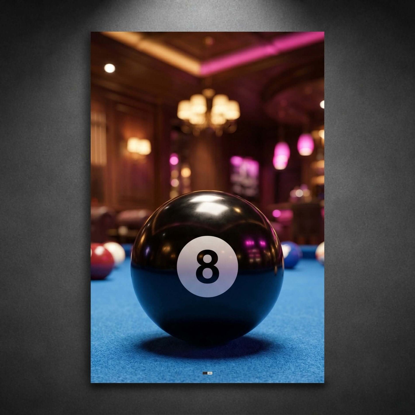 Blue Night Eight | Neon Lounge Edition