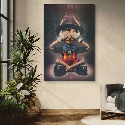 Hidden Eyes Rebel | Art Mural Street Premium