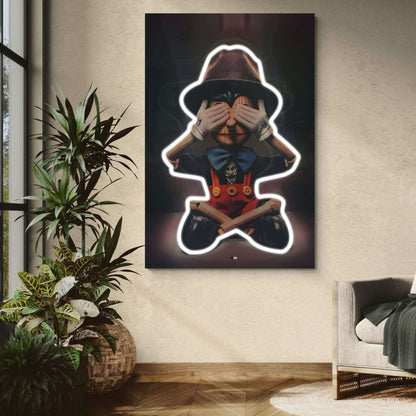 Hidden Eyes Rebel | Art Mural Street Premium