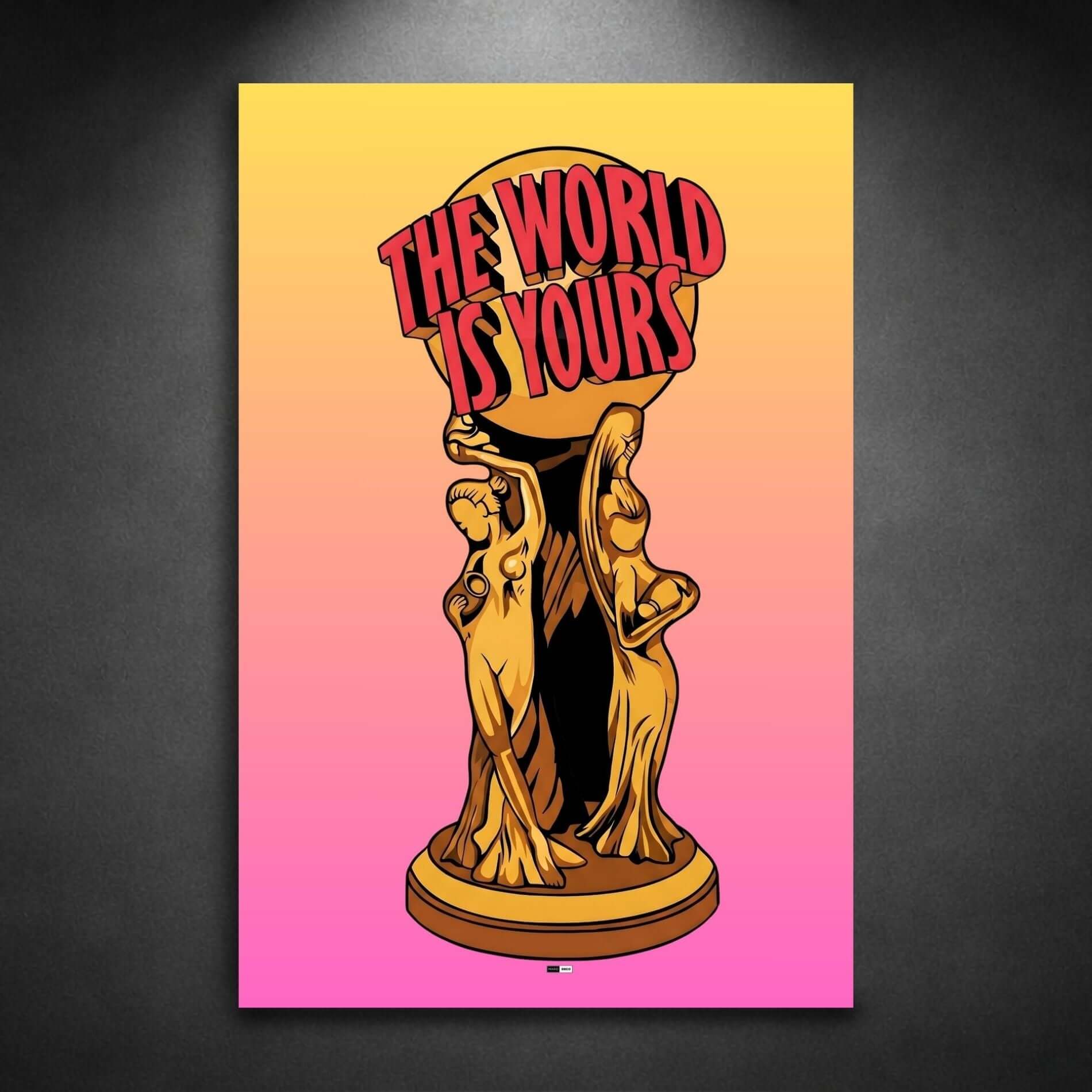 World Tour Trophy | Affiche Murale Rétro