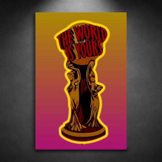World Tour Trophy | Affiche Murale Rétro