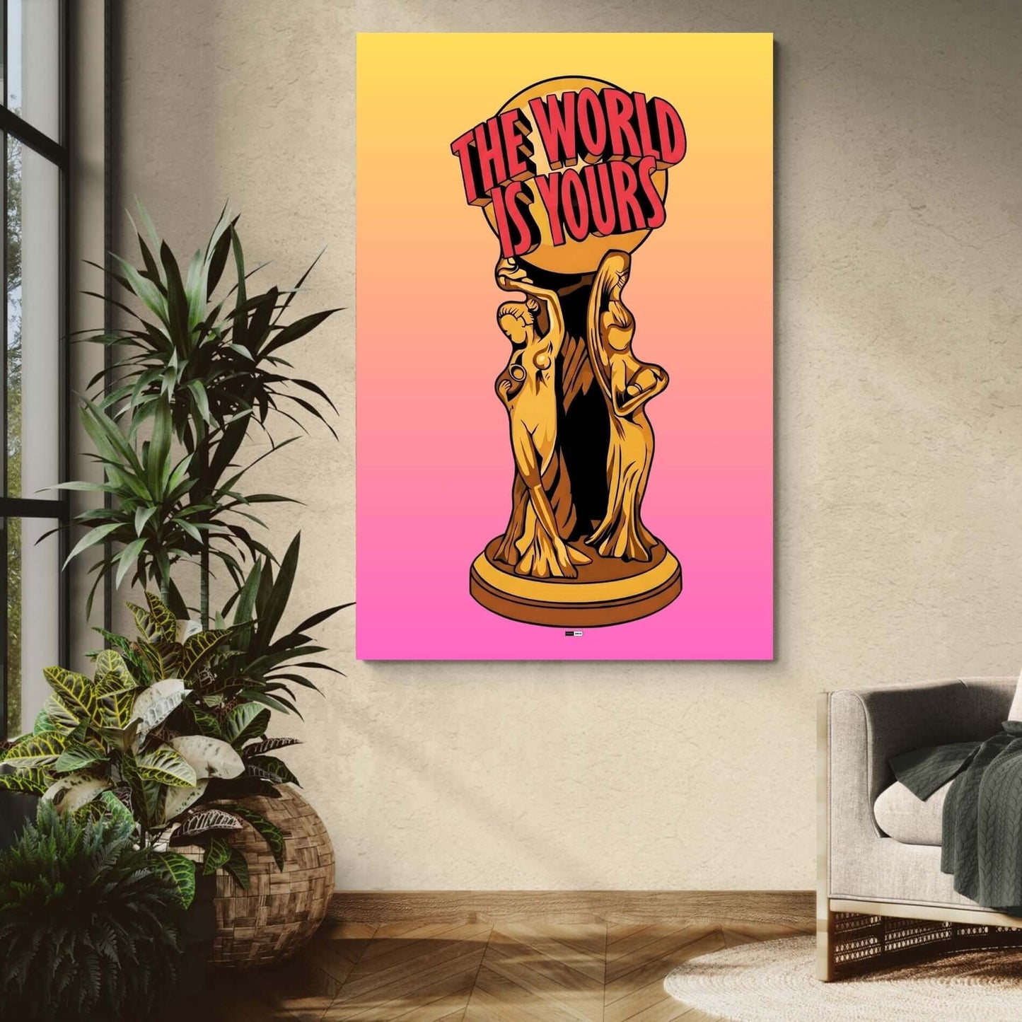 World Tour Trophy | Affiche Murale Rétro