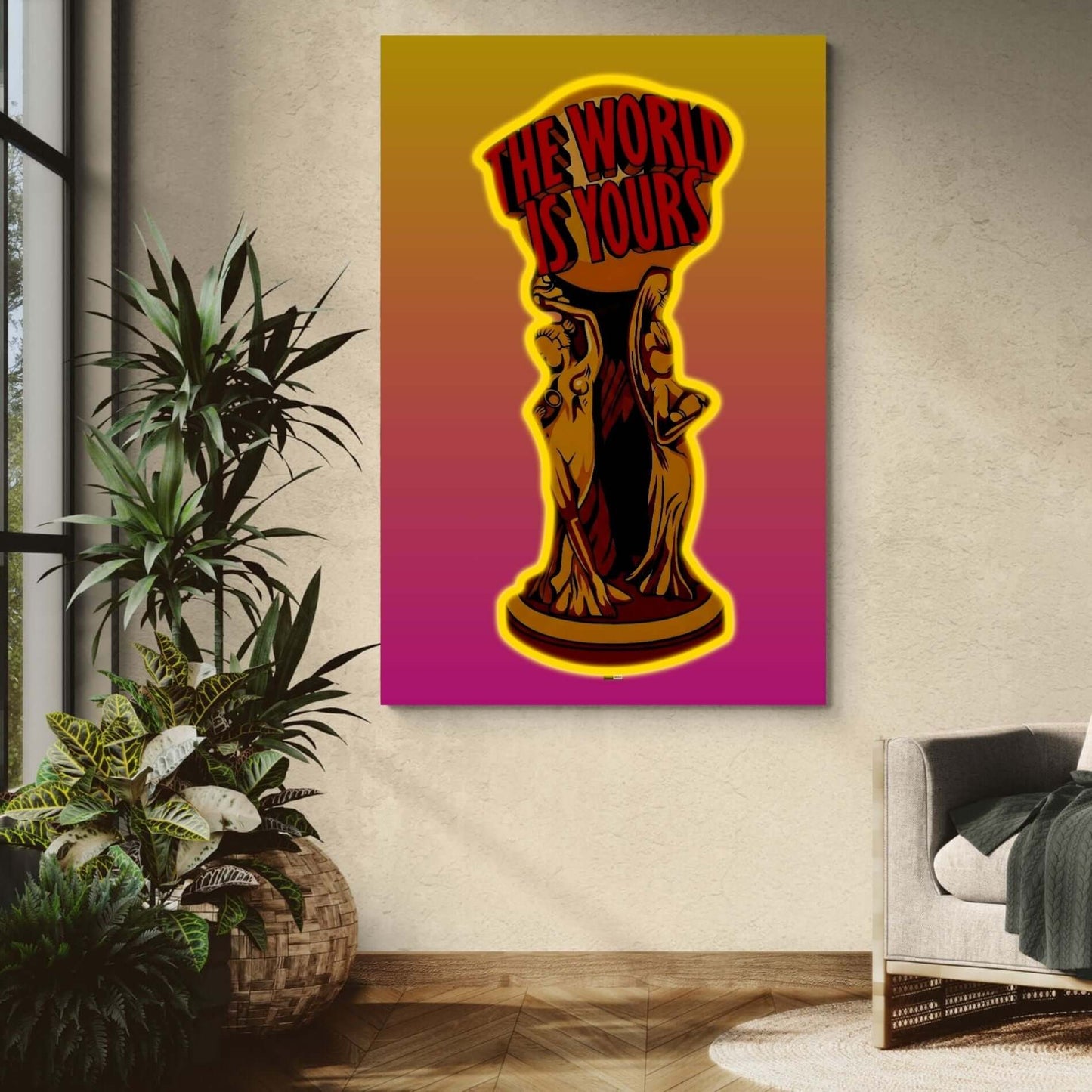 World Tour Trophy | Affiche Murale Rétro