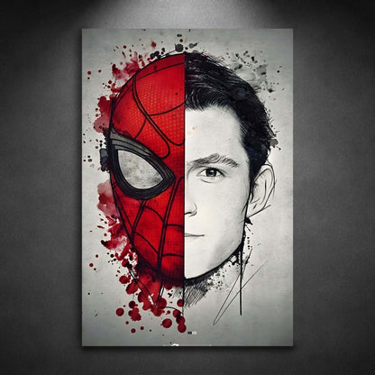 Split Mask Hero | Déco Sombre Premium
