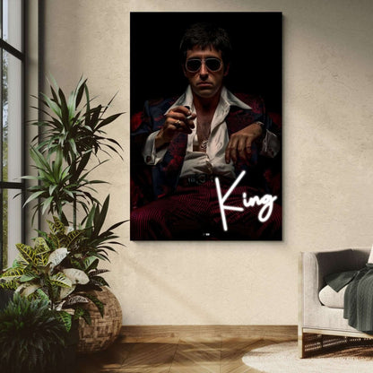 Red King Attitude | Déco Sombre Premium