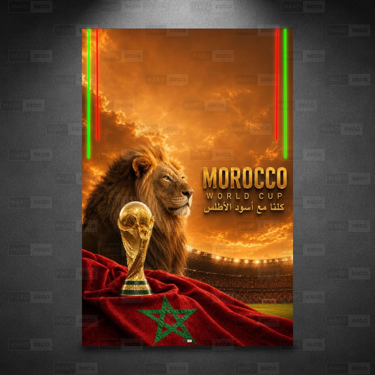 Tableau LED Le Rêve Mondial
