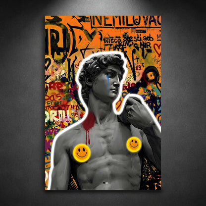 Graffiti Marble Rebel | Art Mural Street Premium