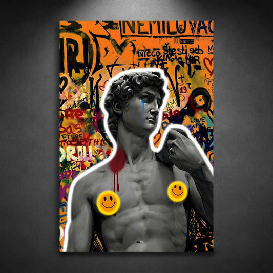Graffiti Marble Rebel | Art Mural Street Premium