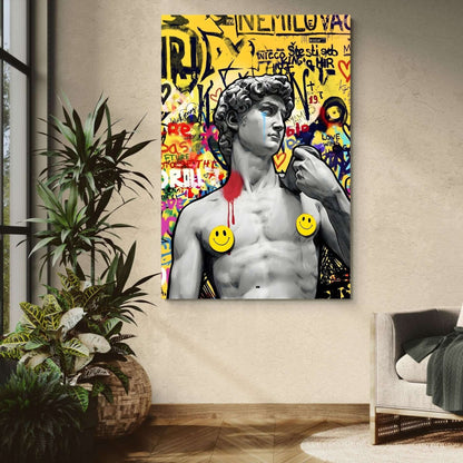Graffiti Marble Rebel | Art Mural Street Premium