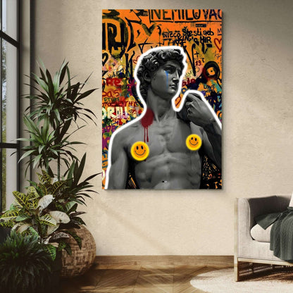 Graffiti Marble Rebel | Art Mural Street Premium
