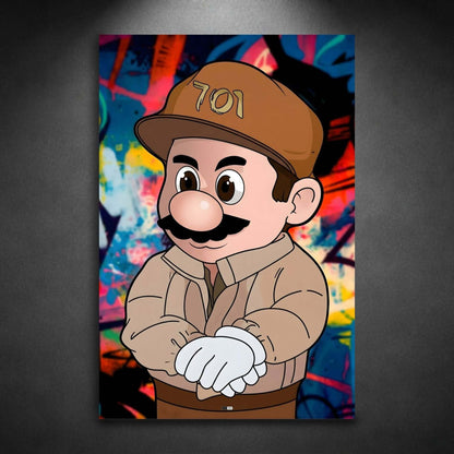 Cartoon Street Cap | Art Mural Street Premium