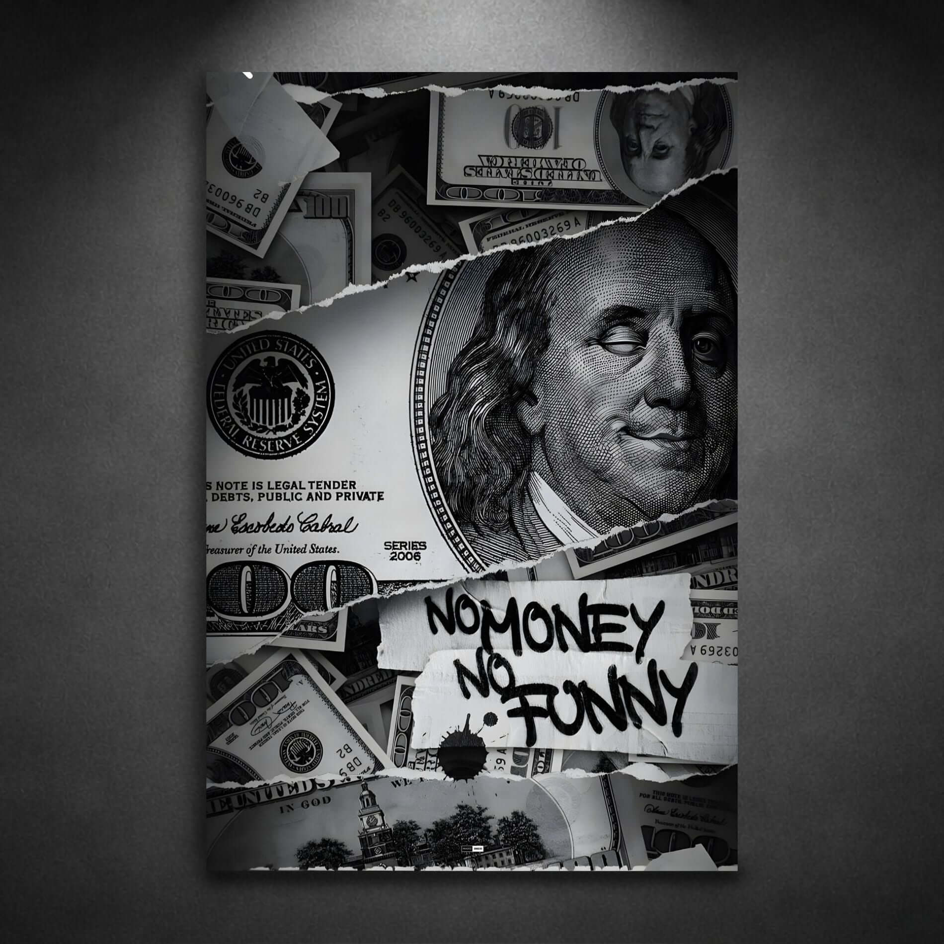 No Money No Funny | Déco Money Street