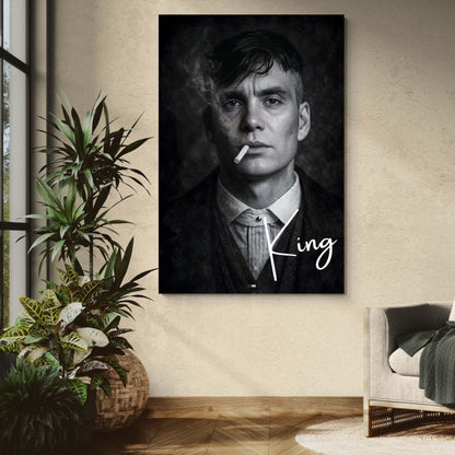 Cold King Portrait | Déco Sombre Premium