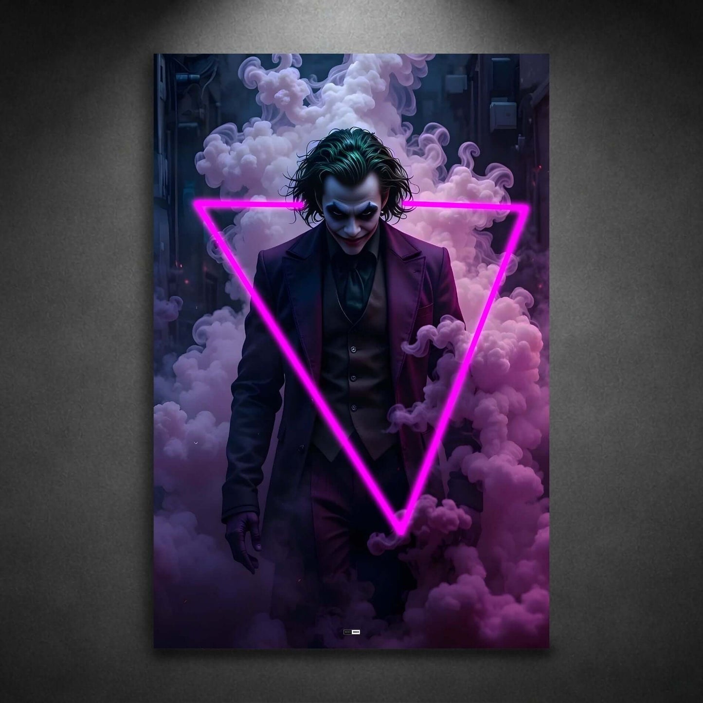 Purple Smoke Villain | Déco Gaming Sombre