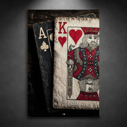 Royal Cards | Décoration Poker Vintage