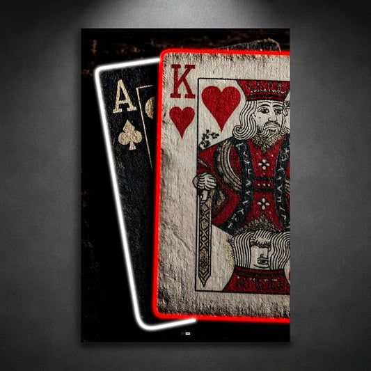 Royal Cards | Décoration Poker Vintage