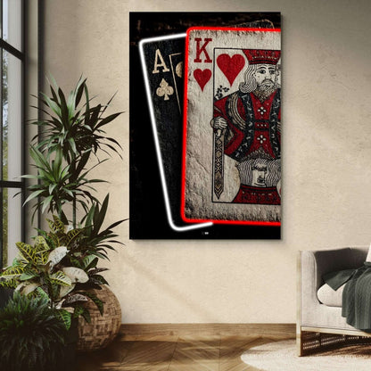 Royal Cards | Décoration Poker Vintage