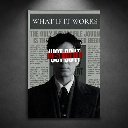 Hustle Blindfold | Décoration Motivation Bureau