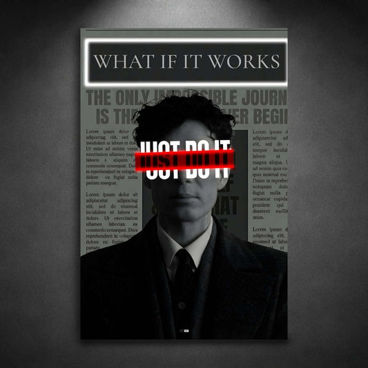 Hustle Blindfold | Décoration Motivation Bureau