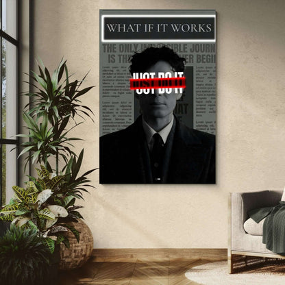 Hustle Blindfold | Décoration Motivation Bureau
