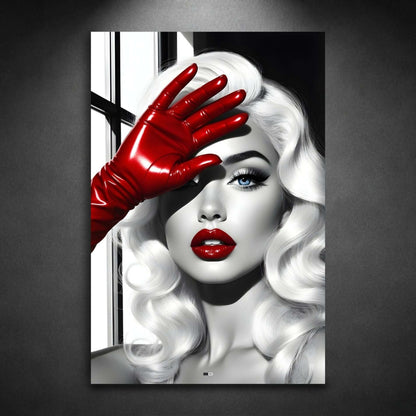 Red Glove Muse | Déco Haute Couture