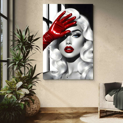 Red Glove Muse | Déco Haute Couture