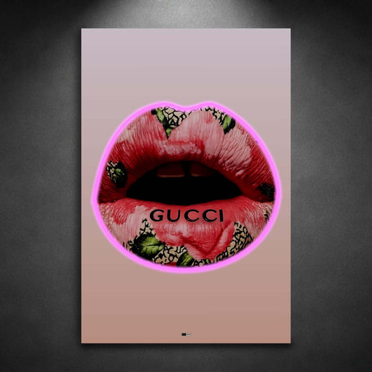 Luxury Pink Lips | Déco Glamour Premium