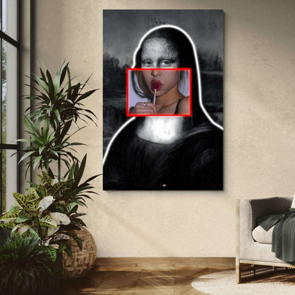 Mona Whisper | Tableau Pop Art Chic