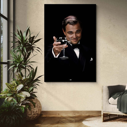 Champagne Night Icon | Déco Luxe Nocturne