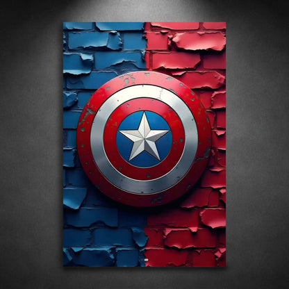 Hero Shield Wall | Déco Pop Culture Premium