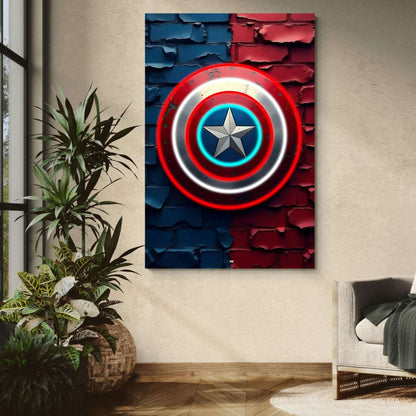 Hero Shield Wall | Déco Pop Culture Premium