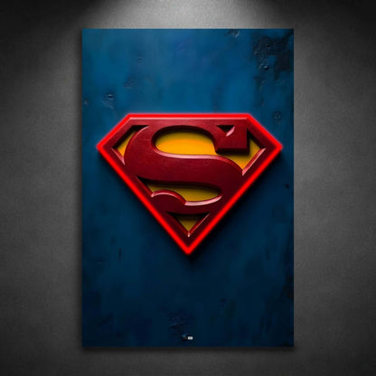 Red Power Emblem | Déco Pop Culture Premium