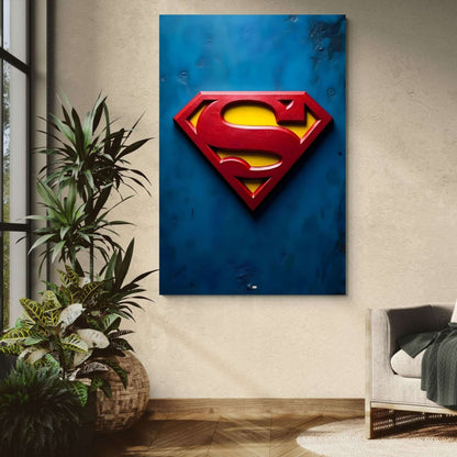 Red Power Emblem | Déco Pop Culture Premium