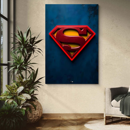 Red Power Emblem | Déco Pop Culture Premium