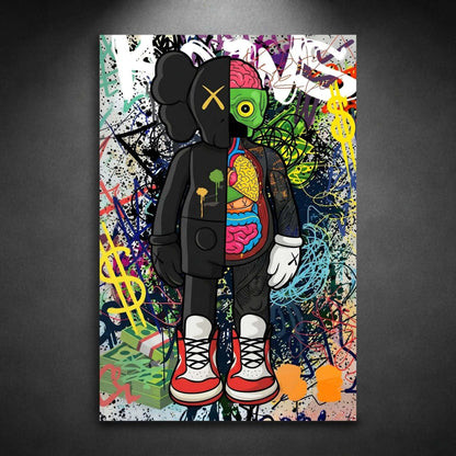 Graffiti Toy Rebel | Art Mural Street Premium