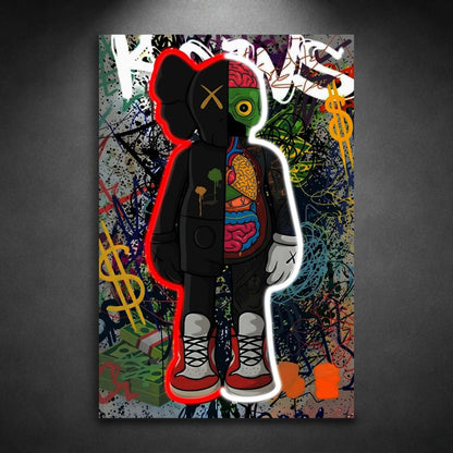 Graffiti Toy Rebel | Art Mural Street Premium