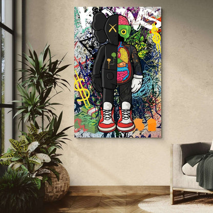 Graffiti Toy Rebel | Art Mural Street Premium